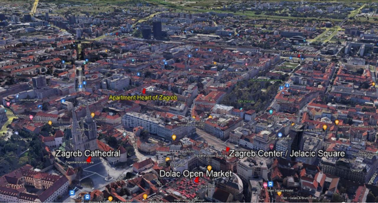 Apartment Heart Of Zagreb Ngoại thất bức ảnh