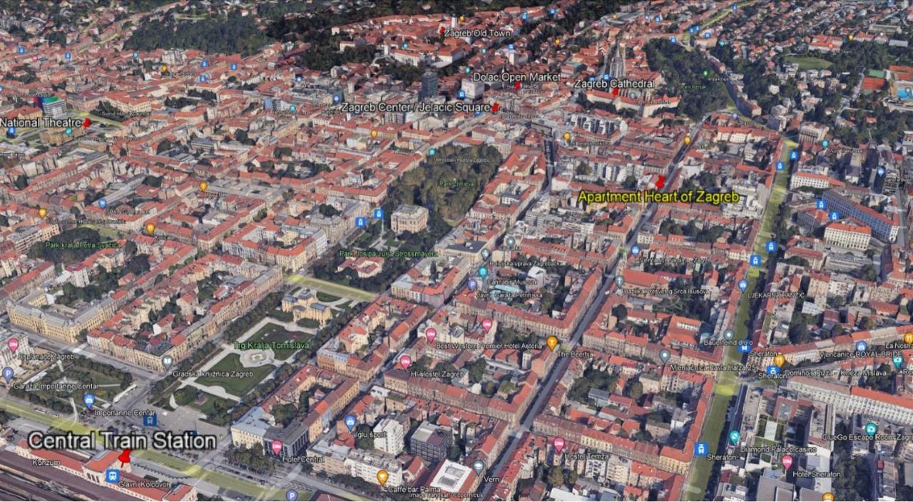 Apartment Heart Of Zagreb Ngoại thất bức ảnh